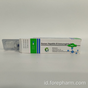 Infeksi pencegahan imunoglobulin hepatitis B manusia